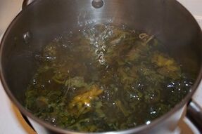 dermankirina damarên varicose bi decoctions